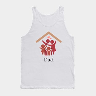 Same Household - Dad Tank Top